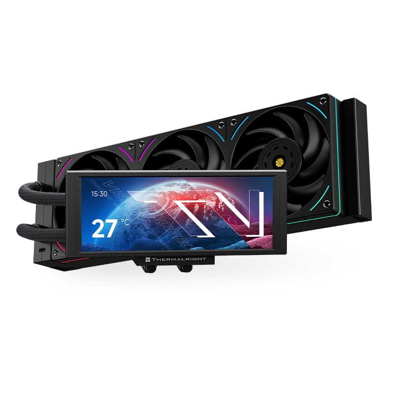Thermalright Trofeo Vision 360 ARGB Black CPU Liquid Cooler Review