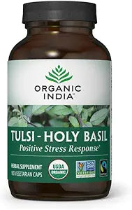 Organic India Tulsi Herbal Supplement for Immune Support