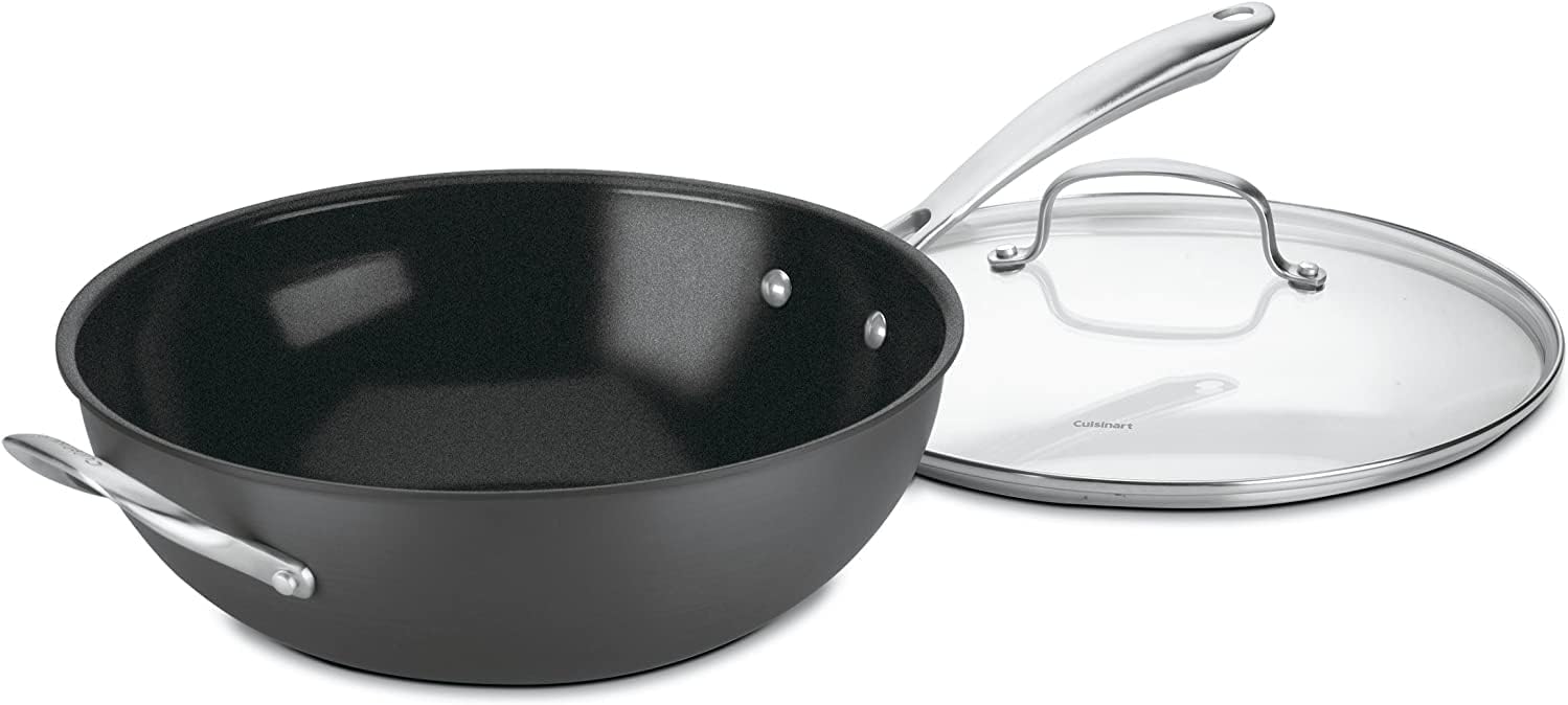 Cuisinart GG26-30H GreenGourmet 12-Inch Nonstick Stir-Fry Wok