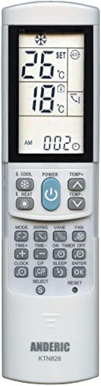 Universal Mini-Split AC Remote - Compatible with Top Brands!