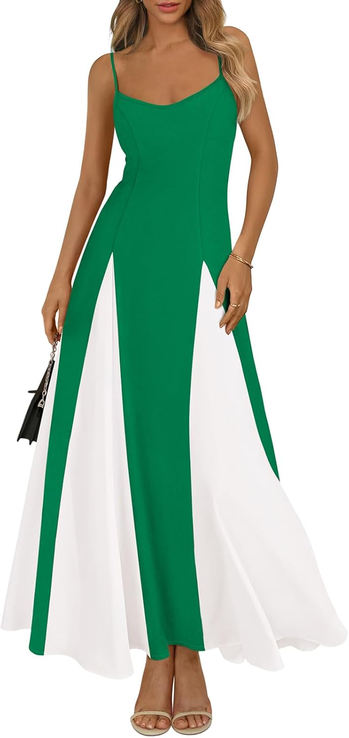 Spaghetti Strap Backless Summer Dresses for Women 2025 Style