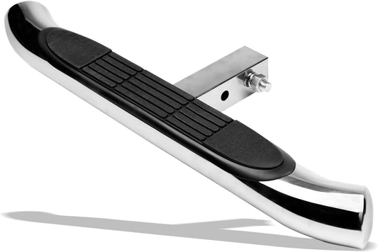Armordillo 3in Round Tubing Hitch Step for Class 4 Trailer Hitches