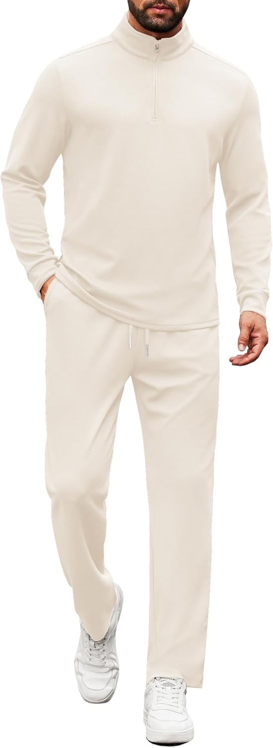 COOFANDY Men's Tracksuits 2 Piece Casual Athletic Sweatsuit