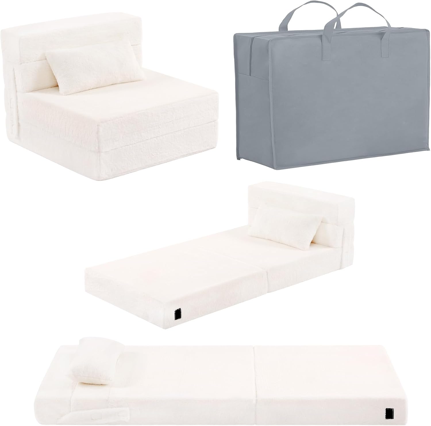 Givjoy Foldable Kids Sofa Bed - Cozy Nap Mat!