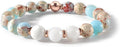 Anxiety Relief Bracelet for Women - Sea Sediment Jasper & Moonstone