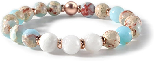 Anxiety Relief Bracelet - Handmade Gemstone Jewelry for Calm