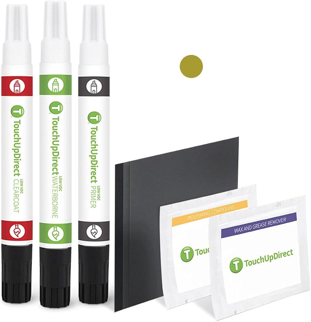 TouchUpDirect UCG Plasma Yellow Car Touch Up Paint Combo Kit