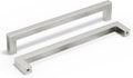 8 in Brushed Nickel Cabinet Pulls 10 Pack - Modern Stainless Steel