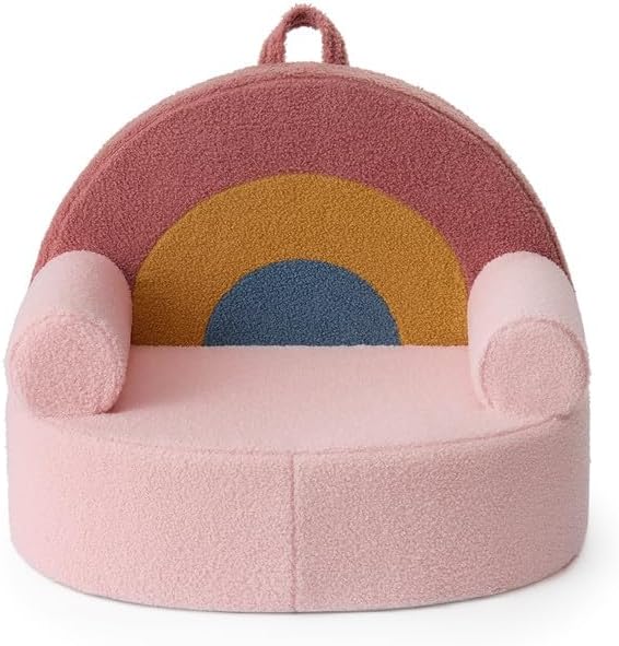 Cozy Teddy Plush Toddler Chair - Blissful Diary