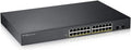 Zyxel 24-Port PoE Gigabit Switch GS1900-24HPV2 - Smart PoE for SMB