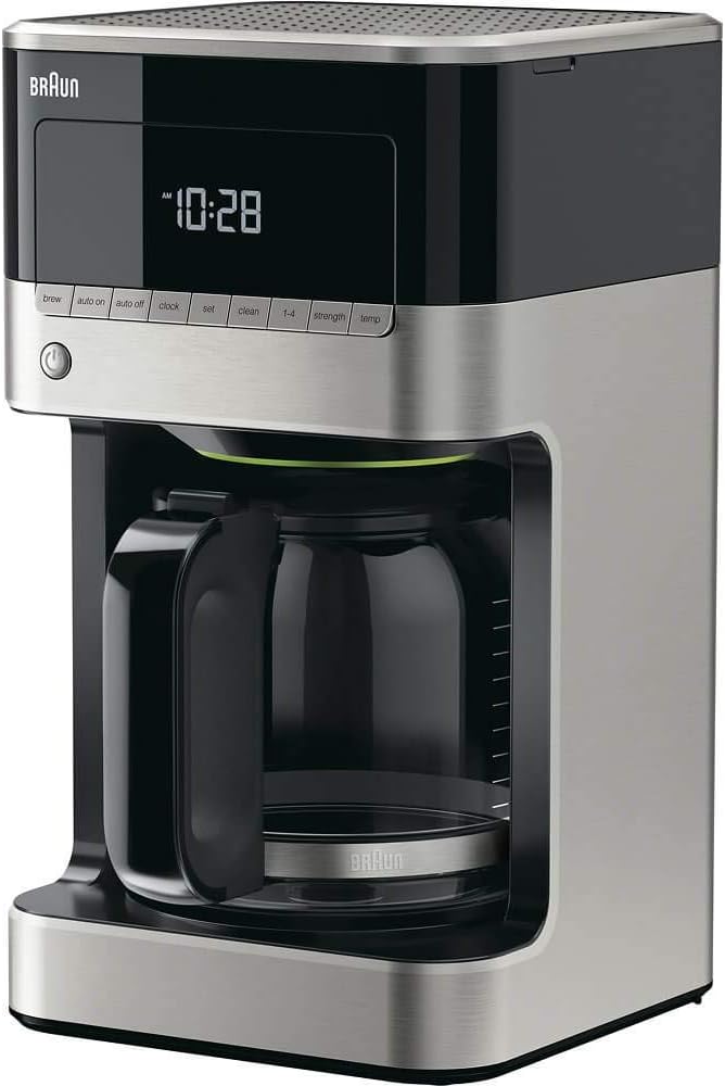 Braun BrewSense 12-Cup Coffee Maker - Rich Black Brew