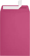 LUXPaper 6 x 9 Open End Envelopes Magenta Pink - Peel & Press 250