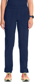 Cherokee Infinity Womens Mid Rise Tapered Scrub Pant - Comfortable 360