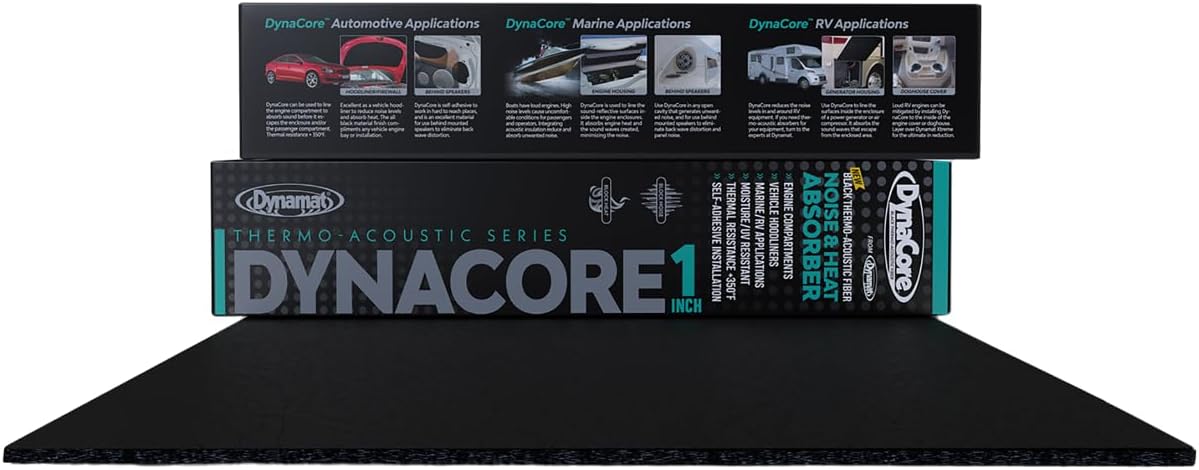 DynaCore 1 Thick Lightweight Thermo-Acoustic Insulating Fiber