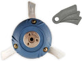 Tri-clone Trimmer Head with Replacement Blades Bundle - Metal Blade