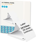 Bisofice Thermal Paper 200 Sheet US Letter Size - Durable Inkless