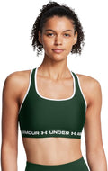 Under Armour Womens Crossback Mid Impact Sports Bra (Style YTCV)