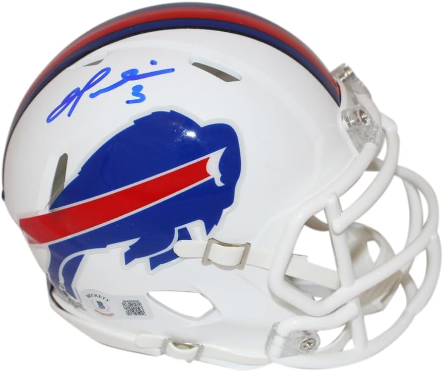 Damar Hamlin Autographed Buffalo Bills Mini Helmet for Collectors