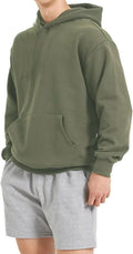 Mens Hoodies Loose Fit Pullover Casual Fashion Long Sleeve Hooded