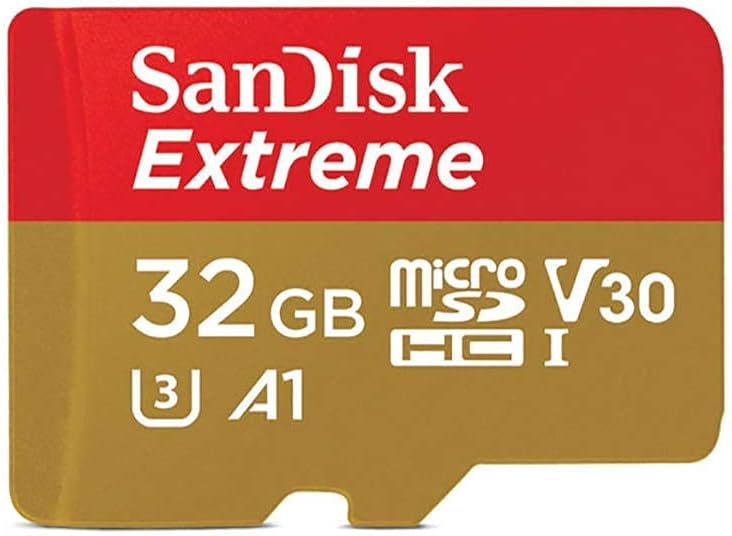 SanDisk 32GB MicroSDHC UHS-I Gold - Extreme Speed