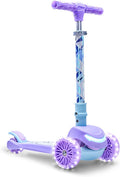 Jetson Character Kids Kick Scooter with LED Lights & Easy Fold