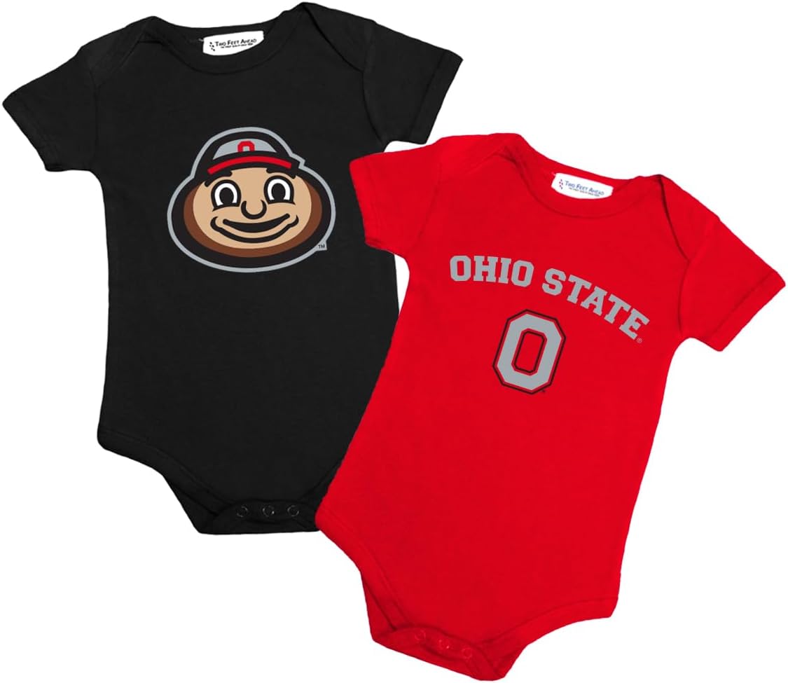 Two Feet Ahead Baby Bodysuit Creeper for Newborns and Infants