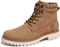 Fur Lined Waterproof Men's Snow Boots- CARLKARIDA