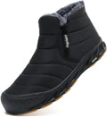 Mens Snow Boots Waterproof Winter Boots for Men - Warm Fur Lined Shoes
