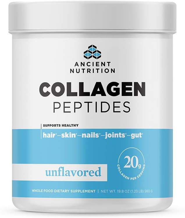 Hydrolyzed Collagen Powder, Healthy Skin & Joints, 20g per Serving