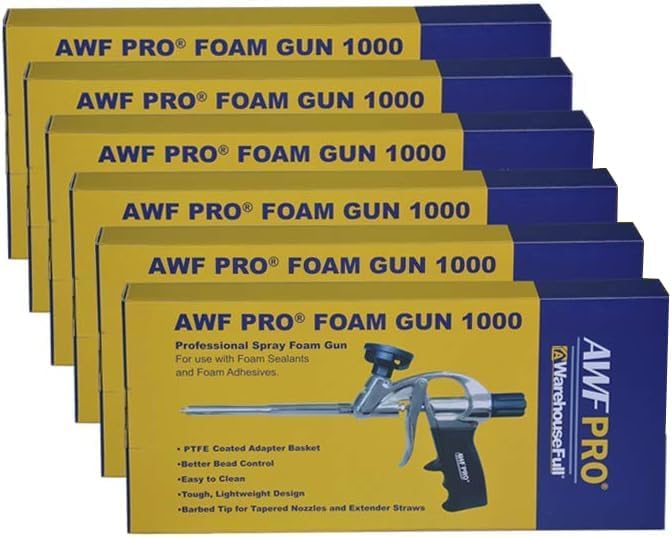 AWF PRO High Precision Spray Foam Gun for Insulating Foam