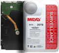 MDD 20TB 7200RPM SATA Surveillance Hard Drive - Reliable 24/7