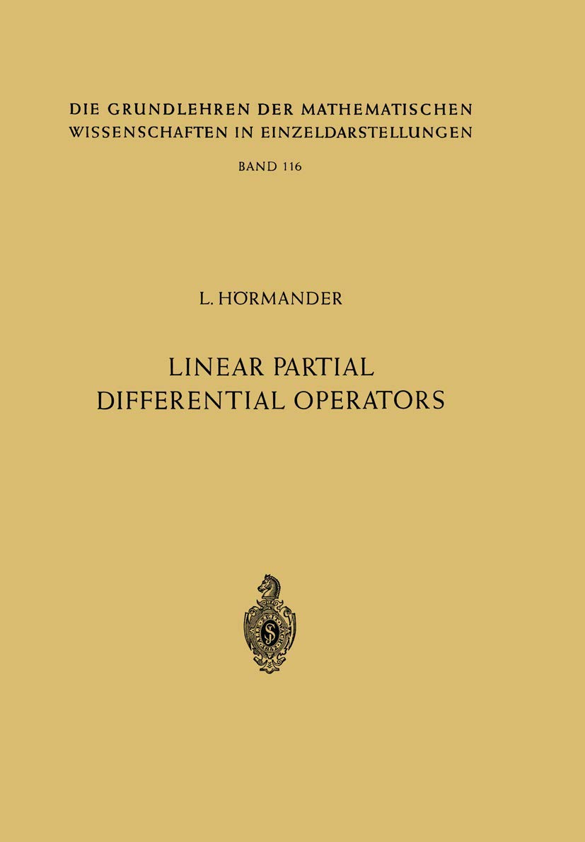 Linear Partial Differential Operators: A Comprehensive Guide