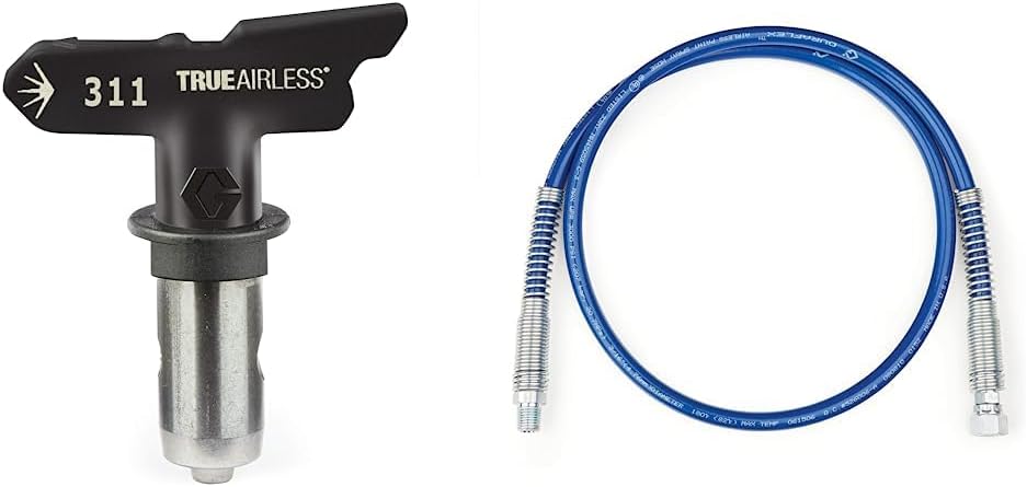 Graco TrueAirless 311 Spray Tip and 4 ft Hose Whip Bundle Review