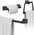 Amerock Blackrock Oil Rubbed Bronze Towel Bar Set - 18 in Bathroom