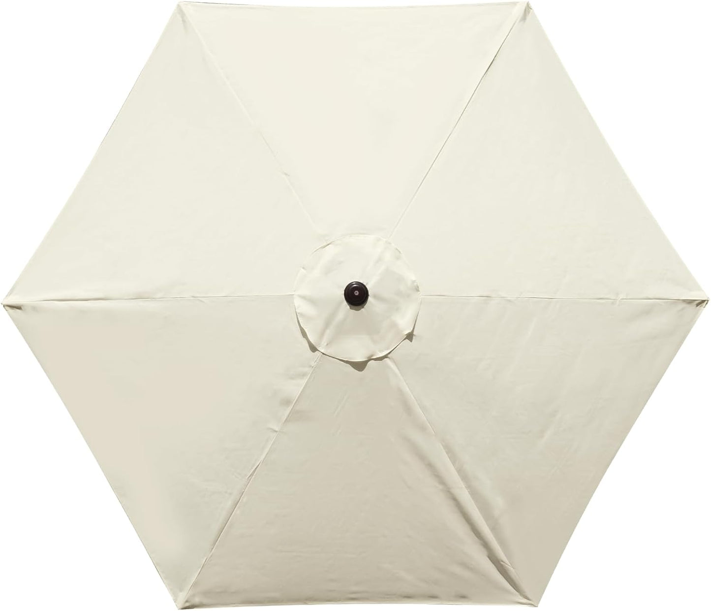 9 Feet Patio Umbrella Replacement Canopy for 6 Ribs - Durable