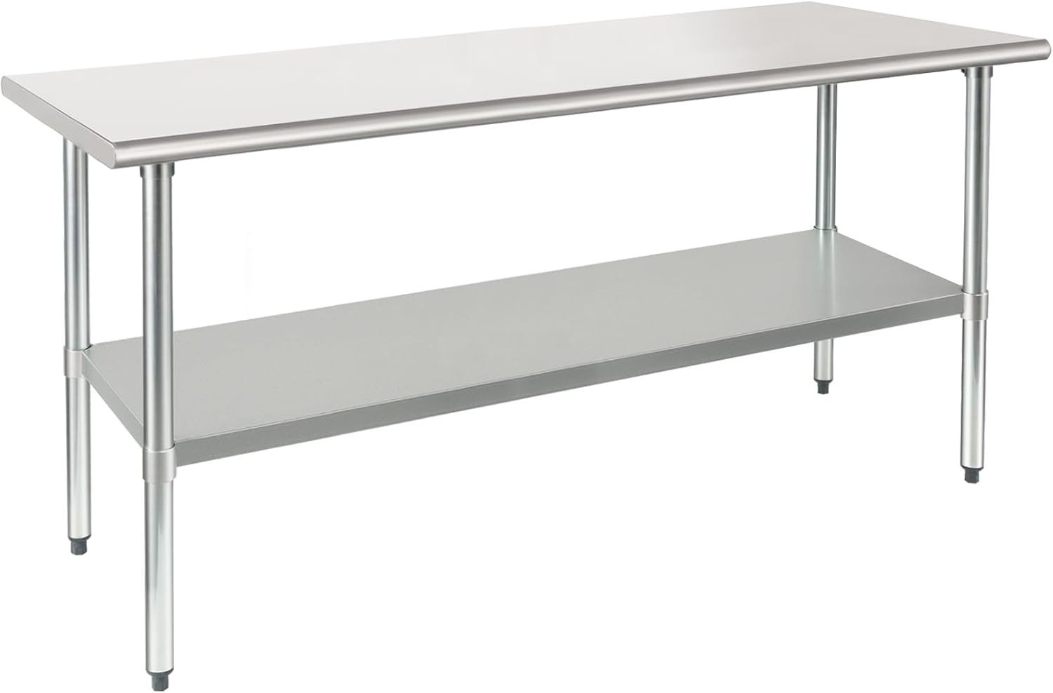 HARDURA Stainless Steel Table 30X72 Inches for Food Prep