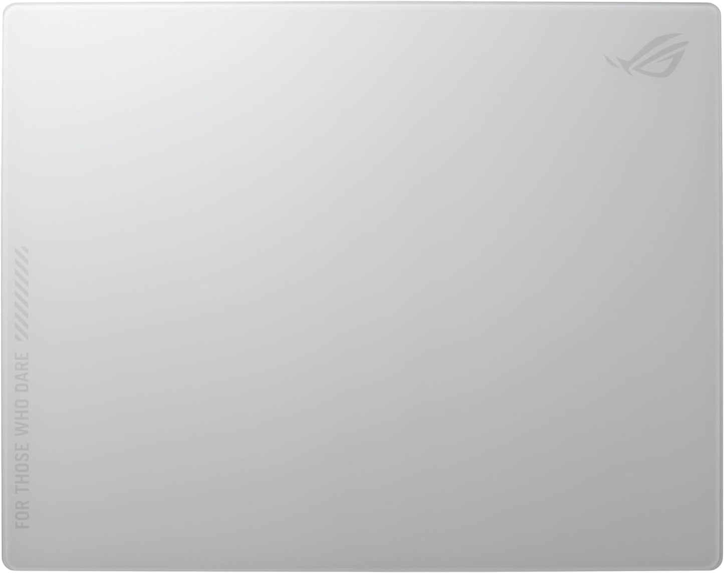 ASUS ROG Moonstone Ace L Glass Mouse Pad - Ultra-Smooth Gaming