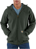 Carhartt Men's Loose Fit Midweight Full-Zip Sweatshirt - Durable Shoes