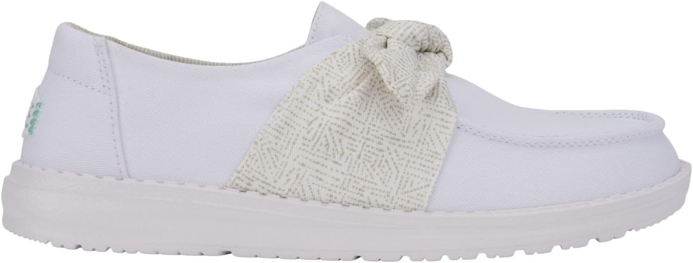 HEYDUDE Wendy Bow Essentials Womens Slip-on Loafers for Comfort