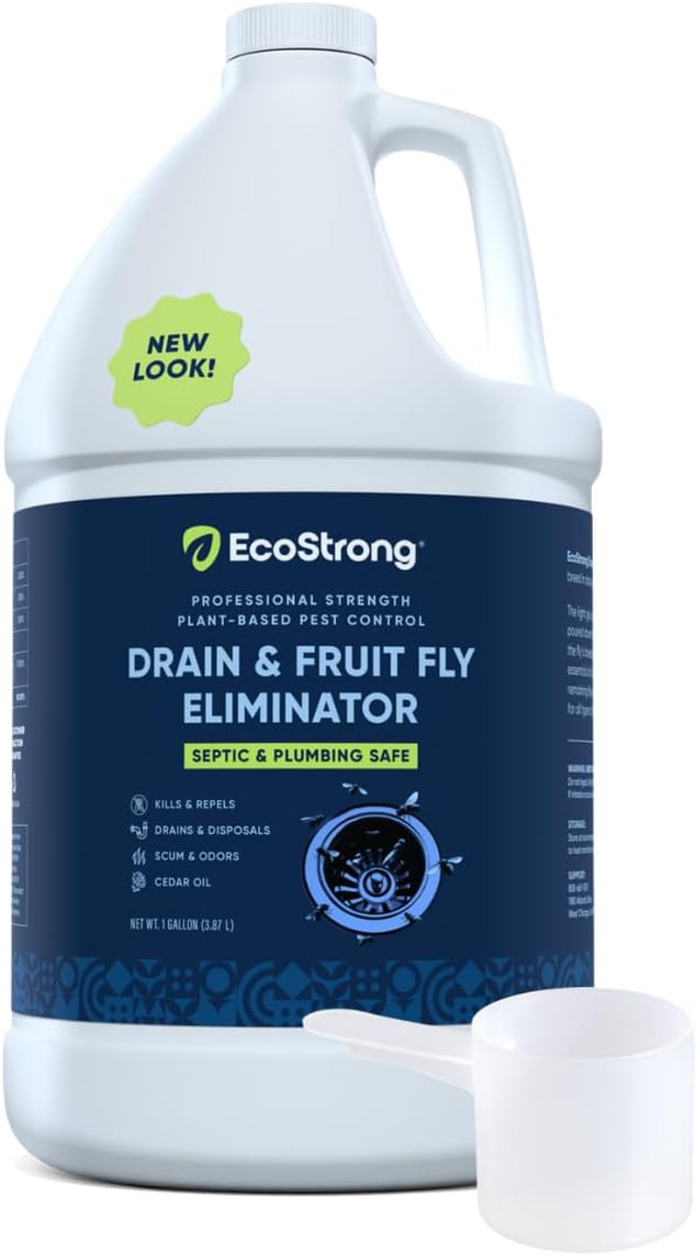 All-Natural Fruit Fly Drain Treatment for Effective Elimination