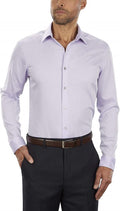 Calvin Klein Men's Dress Shirt Slim Fit Non-Iron (Style CNOQ)