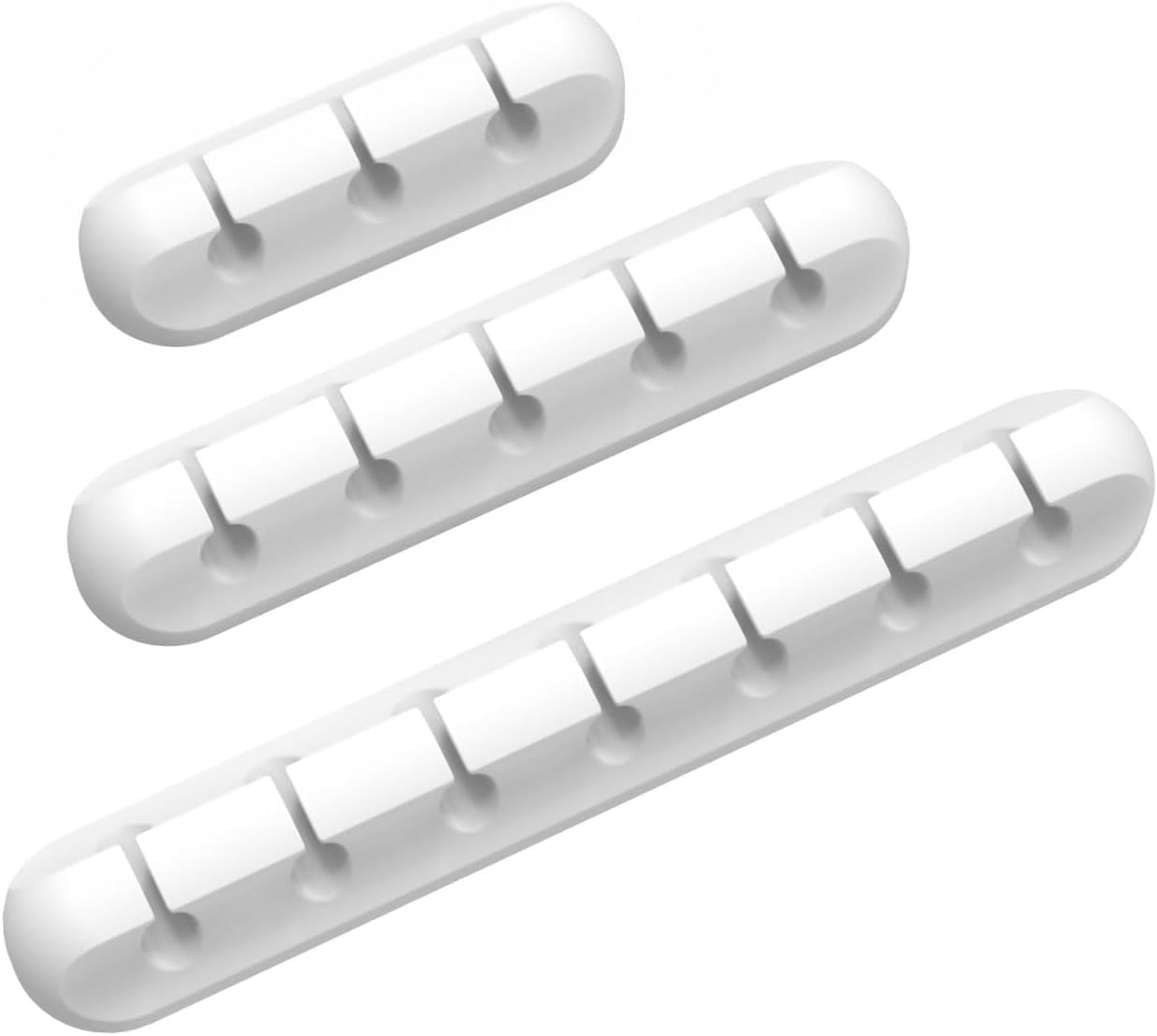 INCHOR White Cord Holder - Neat & Tidy Cable Management