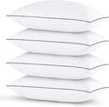 King Size Pillows Set of 4 - Cooling Supportive Hotel-Style Pillows