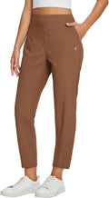 baleaf Womens Travel Pants Lightweight Stretch Petite Ankle - Dressy
