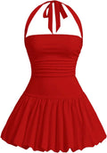 SOLY HUX Women's Bubble Mini Dress for Parties and Graduations