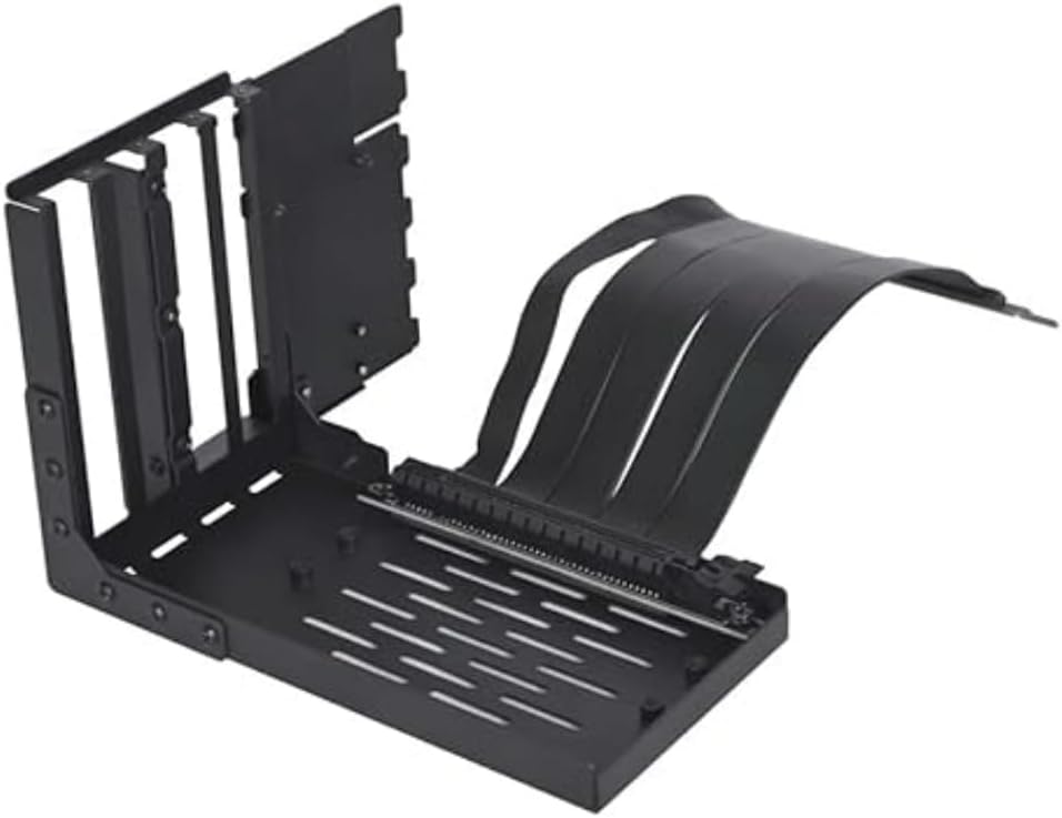Universal 4-Slots Vertical GPU Card Holder Kit for E-ATX Cases