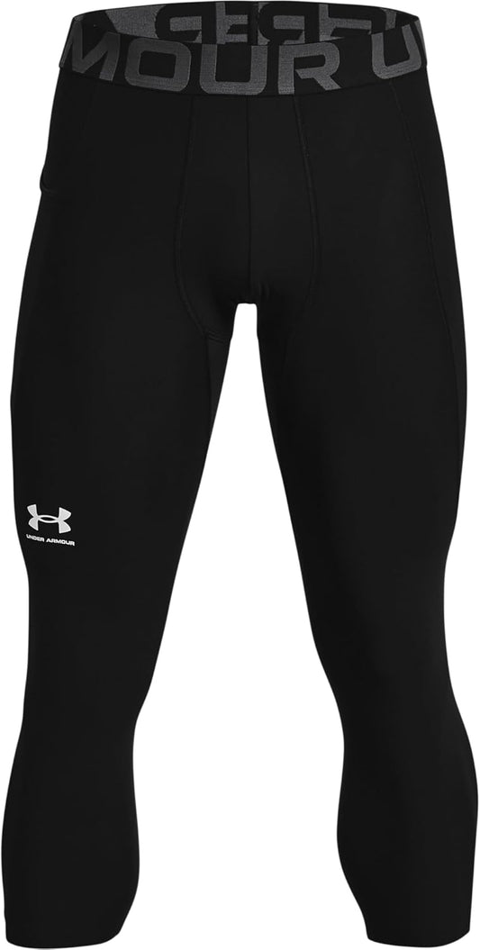Under Armour Mens HeatGear Armour 3/4 Leggings for Comfort