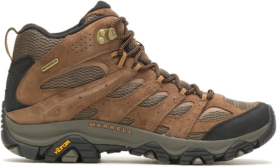 Merrell Men's Moab 3 Mid Waterproof Hiking Boot for Adventurers