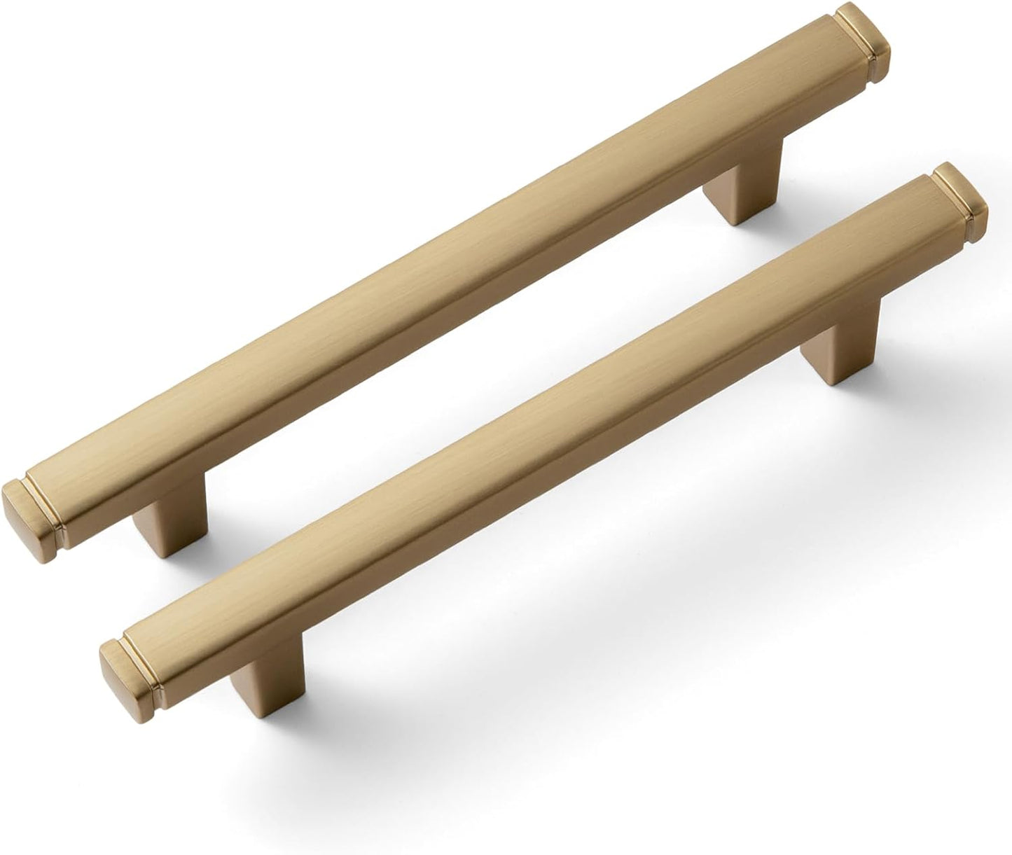 Goo-Ki 6 Pack 3-3/4 in Hole Center Cabinet Pulls in Bronze