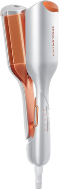 Beach Babe Hair Waver 2 Barrel Crimper 1 in - Easy Beach Waves